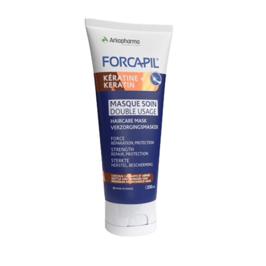 Forcapil Keratine hair care mask, 200 ml, Arkopharma