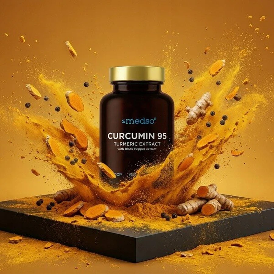 Medso Curcumine 95, harde capsules, 100 st.