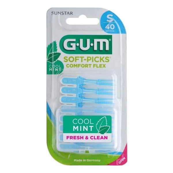 Gum Soft-Picks Comfort Flex, Interdentalzahnbürste, klein, 40 Stück