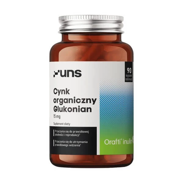 Uns Bio-Zinkglukonat, Kapseln, 90 Stück