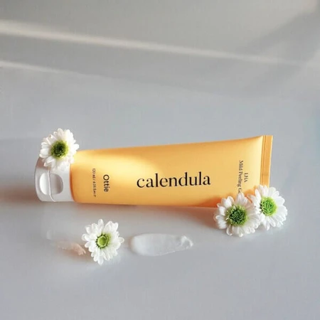 Ottie Calendula, enzymatische gezichtsscrub met calendula, 120 ml