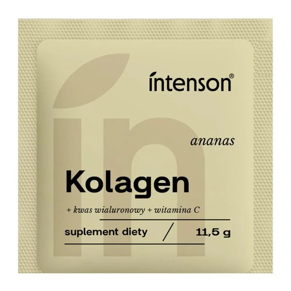 Intenson Collagen + Hyaluronsäure + Vitamin C, Pulver, Ananas-Geschmack, 11,5 g