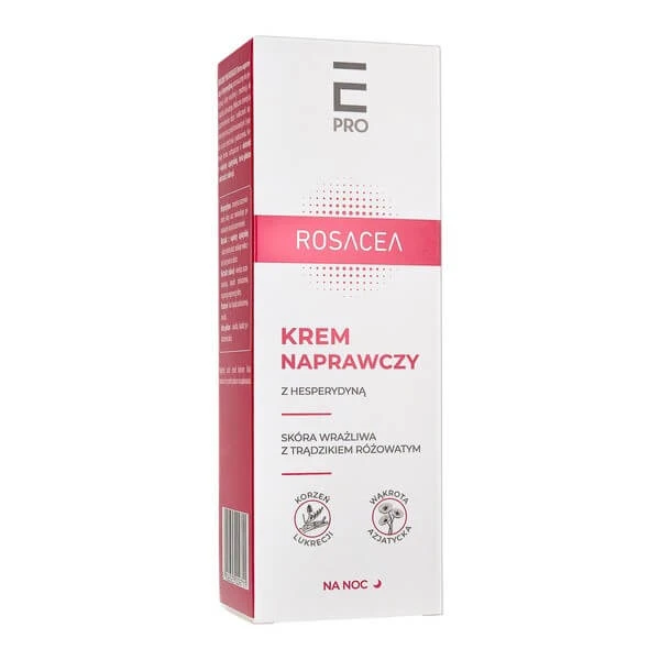 Enilome Pro Rosacea, Reparaturcreme mit Hesperidin für die Nacht, 30 ml