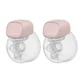 Momcozy S9 Pro, tiralatte doppio, colore rosa, 1 pz.