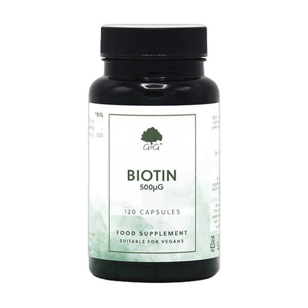 G&G, Biotin 500 mcg, Kapseln, 120 Stk