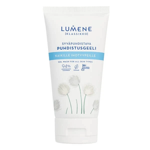 Lumene Klassikko, tiefenreinigendes Waschgel für das Gesicht, 150 ml