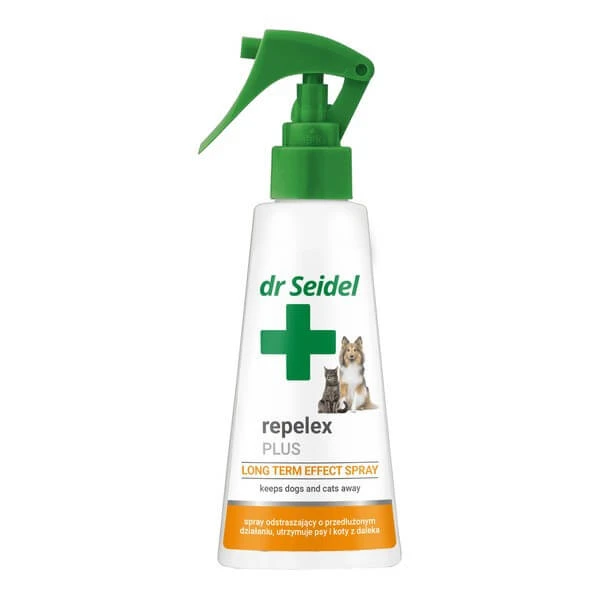 Dr. Seidel Repelex Plus, Haustierabwehrmittel mit verlängerter Wirkstofffreisetzung, Spray, 100 ml