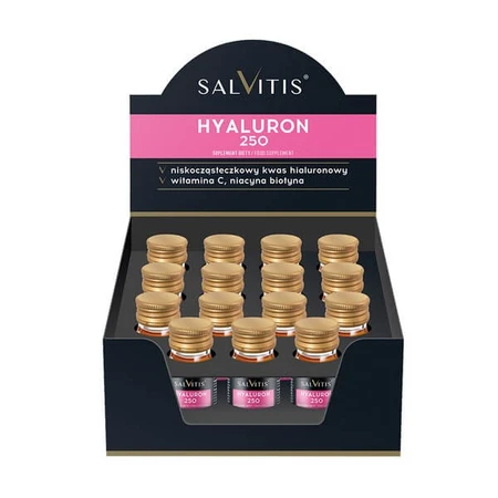 Set Salvitis Hyaluron 250, 30 ml x 15 buc.