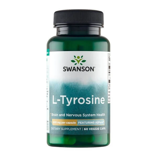Swanson AjiPure L-Tyrosin, Kapseln, 60 Stück