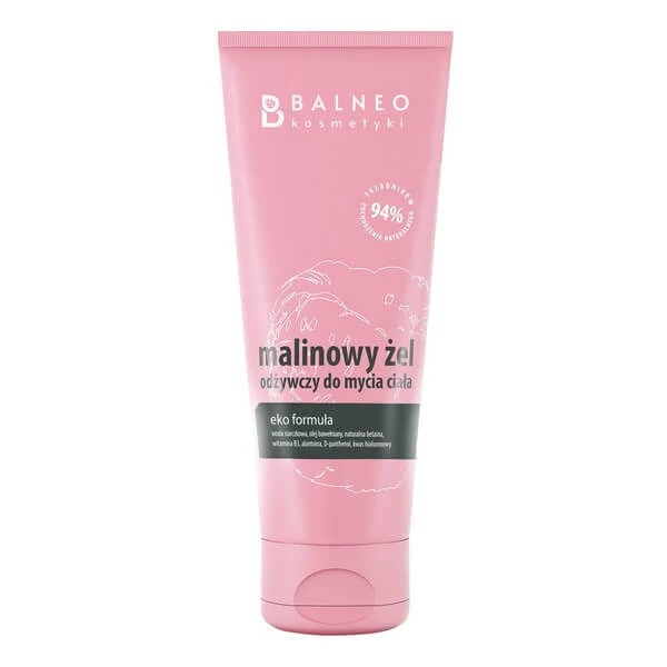 Balneokosmetik Wellness&Spa, pflegendes Himbeer-Körperwaschgel, 200 ml