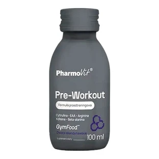 Pharmovit GymFood Pre-Workout, lichid, aromă de fructe scandinave, 100 ml