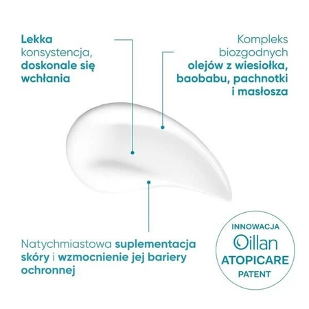 Set di 2 x Oillan Derm+, lozione per il corpo, 400 ml