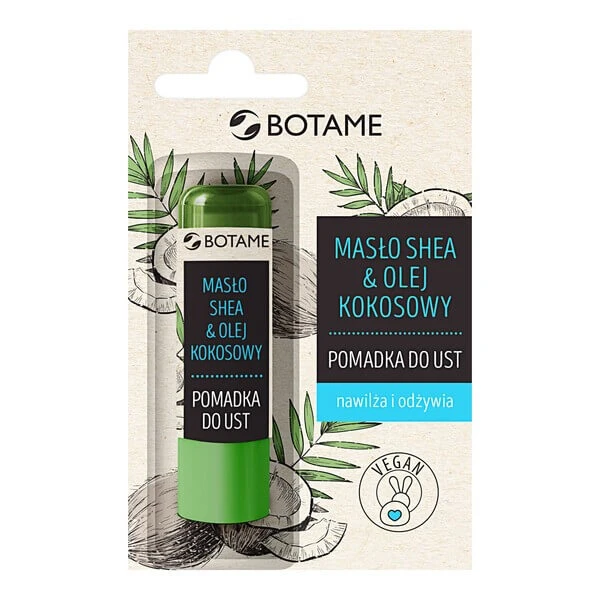 Botame, Lippenstift, Sheabutter & Kokosnussöl, 4,5 g