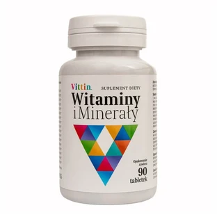Vittin Vitamine și minerale, tablete, 90 buc.