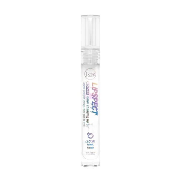 J.Cat Beauty Lipspect Lip Switch Farbwechselndes Lippenöl, 101 Pfirsich, Bitte, 3,5 ml