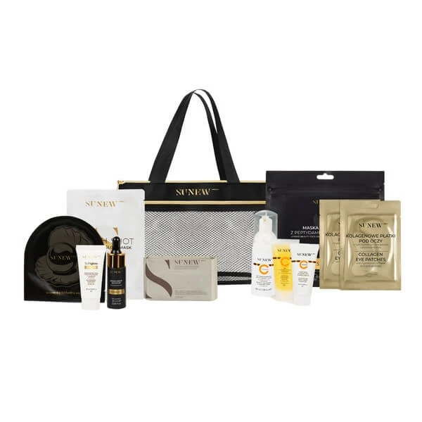 SunewMed+, Reiseset, Kosmetikset in Reisegröße mit Kosmetiktasche, 1 Stk