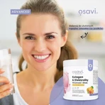 Osavi Collagen &amp; Elektrolyte Vitalität und Glanz, Pulver, Orange-Grapefruit-Geschmack, 390 g