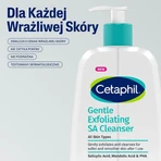 Cetaphil Gentle Exfoliating SA, mildes Peeling-Gel für die Gesichts- und Körperreinigung, 236 ml