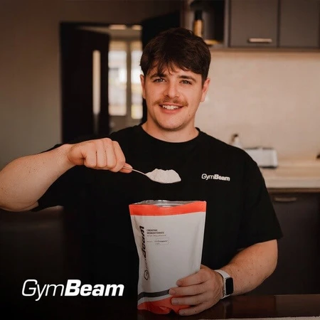 GymBeam Creapure Creatine Monohydrate, polvere, aroma di arancia, 250 g