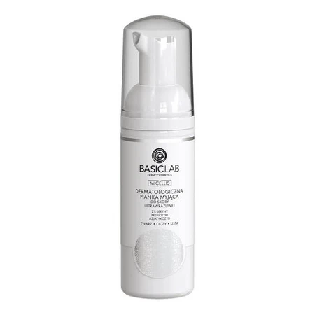 BasicLab Micellis, dermatologisch reinigingsschuim voor de ultragevoelige huid, 50 ml