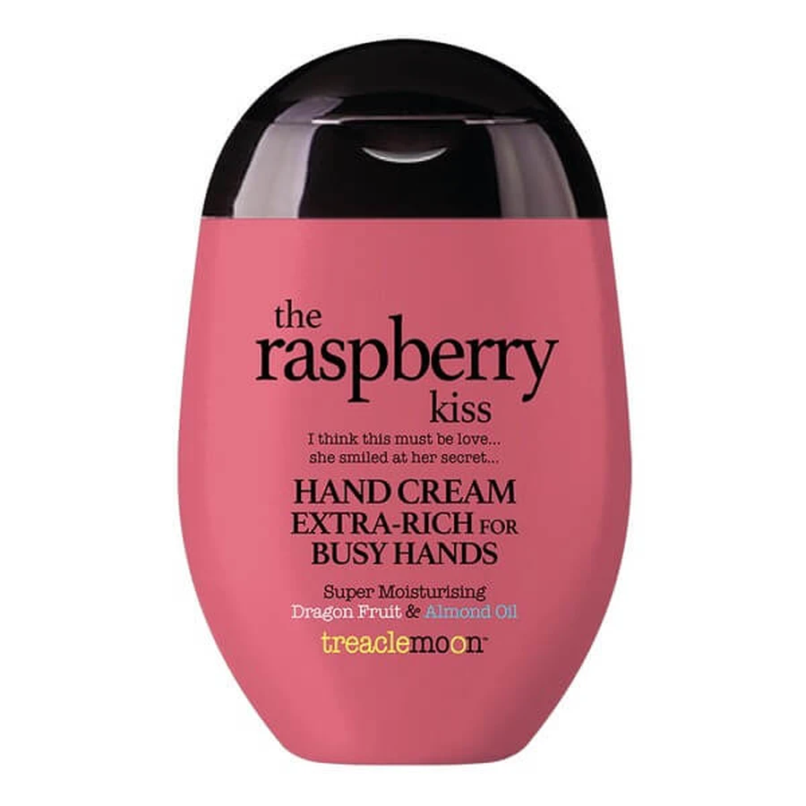Treaclemoon The Raspberry Kiss, crème pour les mains, parfum framboise, 75 ml
