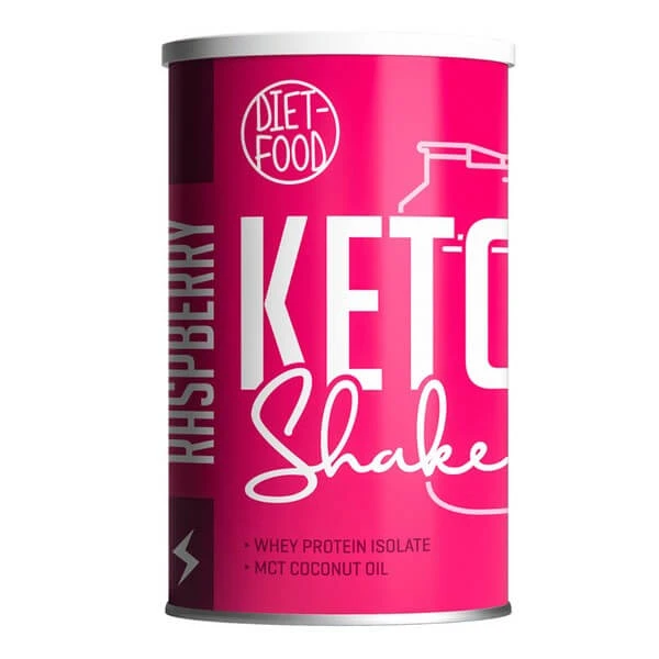 Diät-Nahrungsmittel Keto Shake Himbeere + MCT, Pulver, 300 g