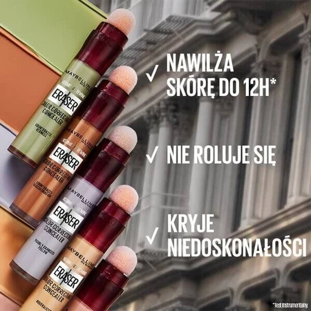 Maybelline Instant Eraser, correcteur liquide, 08 Buff, 6.8 ml