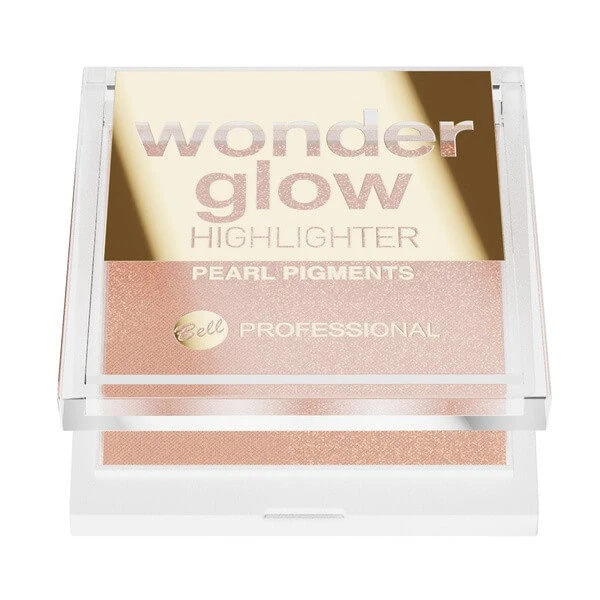 Bell Professional Wonder Glow Highlighter, gepresster Highlighter, 03, 10 g