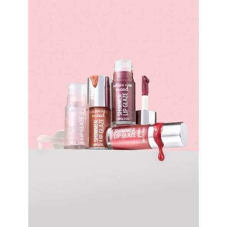 Golden Rose, Mood Shimmer Lip Glaze, Lipgloss mit Schimmer, Nr. 252, 6 ml