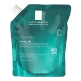 La Roche-Posay Effaclar, Mikro-Peeling-Gel-Reinigungsmittel für Gesicht und Körper, Nachfüllpackung, 400 ml