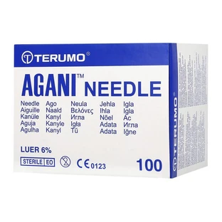 Terumo Agani, naald 0,45 mm x 23 mm, 100 st.