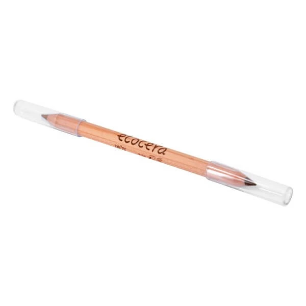 Ecocera Natural Choice, doppelseitiger Augenbrauenstift, Kaffee, 1 Stk