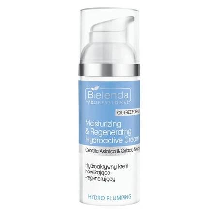 Bielenda Hydro Plumping, hydroactieve vochtinbrengende en regenererende crème, 50 ml