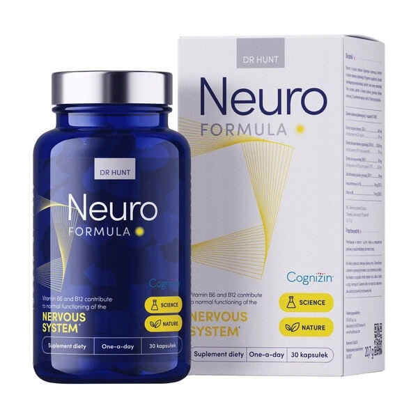 Dr. Hunt Neuro Formula, Hartkapseln, 30 Stück