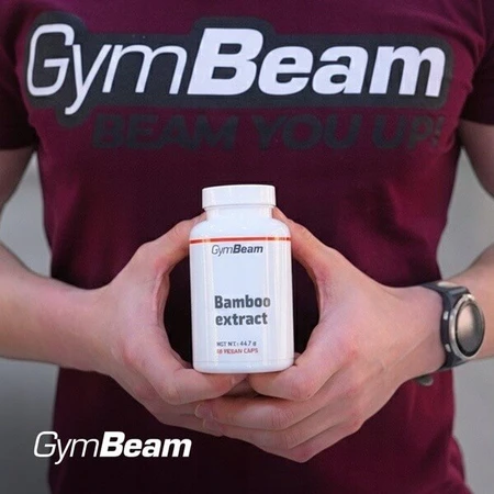 GymBeam Extract de bambus, capsule, 60 buc.