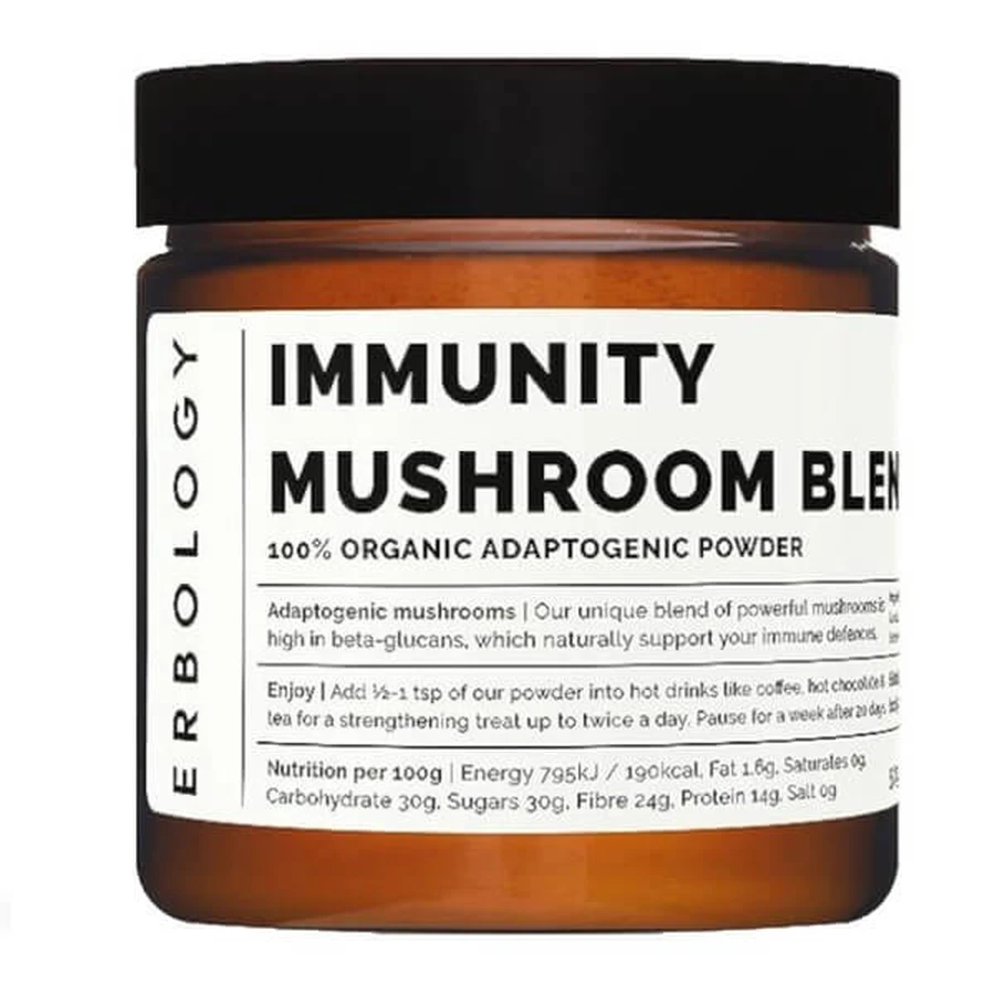 Erbology Inmunity Mushroom Blend, polvo, 50 g