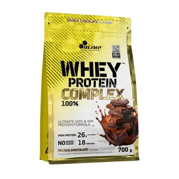 Olimp Whey Protein Complex 100%, Pulver, Doppelschokolade, 700 g
