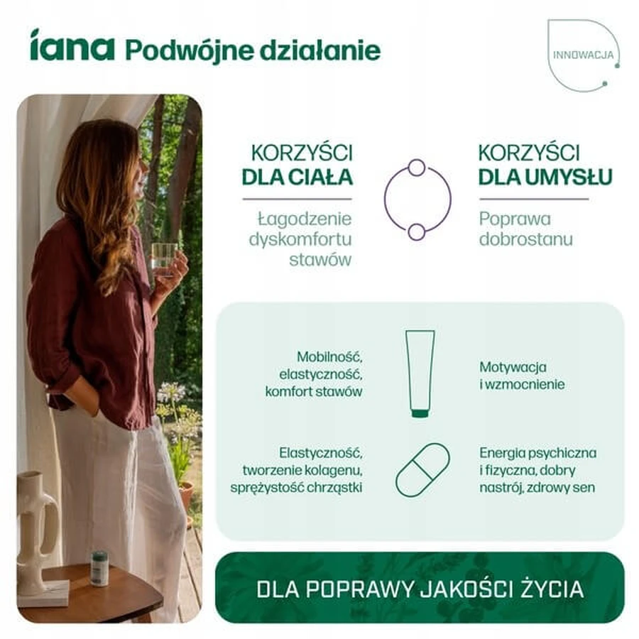 Iana Joint Articulaciones Saludables + Buen Humor, comprimidos, 60 uds.