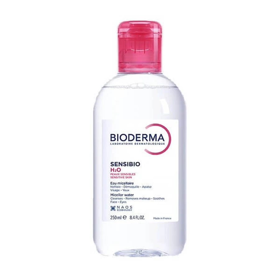 Bioderma Sensibio H2O, apă micelară pentru piele sensibilă, 250 ml