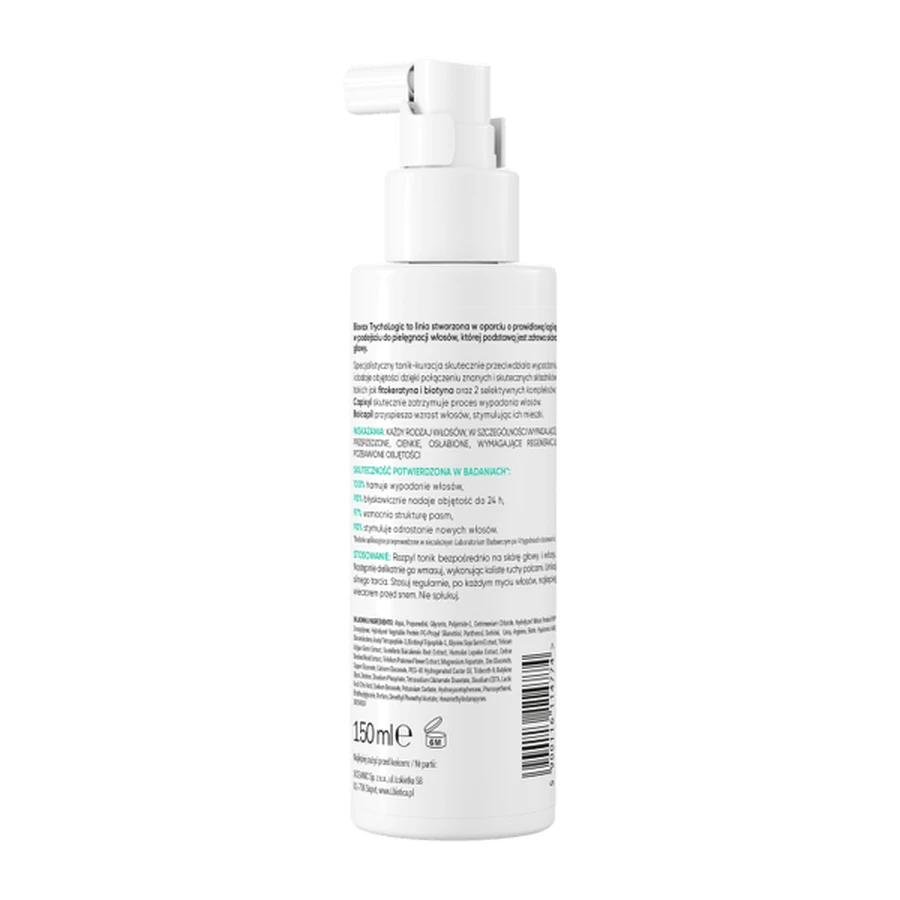 L'Biotica Biovax Trychologic Haaruitval en Volume, tonic-kuur voor haar en hoofdhuid, 150 ml