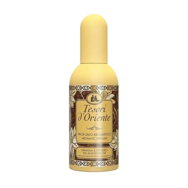 Tesori d'Oriente, Eau de Toilette, Vanilia e Zenzero del Madagascar, 100 ml
