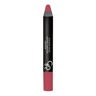 Golden Rose Matte Crayon Lipstick, rouge à lèvres mat en crayon, 11, 3.5 g
