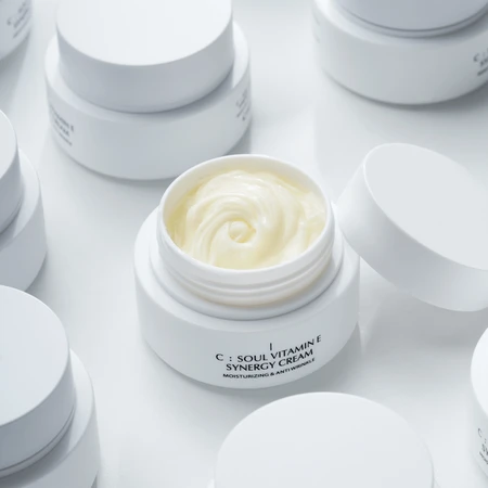 C:Soul Vitamin E Synergy Cream, nährende Anti-Falten-Gesichtscreme, 50 g