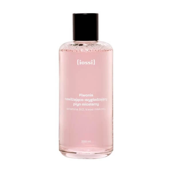 Iossi Pfingstrose, feuchtigkeitsspendende und glättende Mizellenlotion, 200 ml
