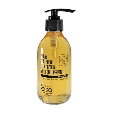 Dr Lucy Eco, șampon pentru câini cu păr lung și aspru, 200 ml
