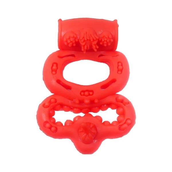 Boss Of Toys, CockRing Rot vibrierender Ring, 1 Stk