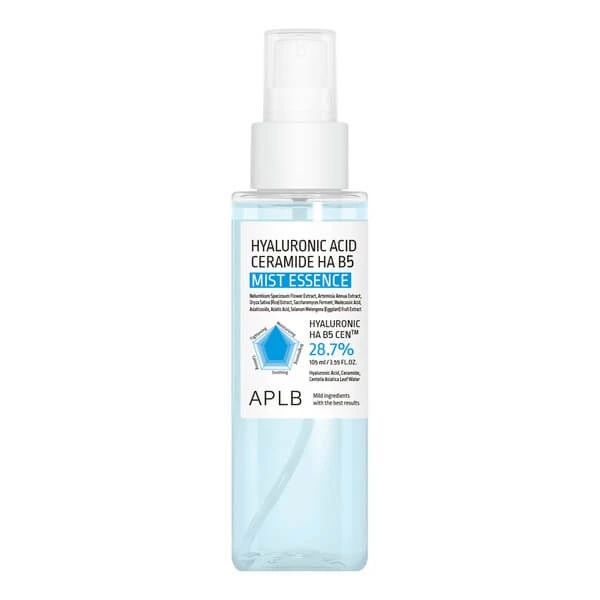 APLB Hyaluronic Acid Ceramide HA B5 Mist Essence, Gesichtsnebel-Essenz mit Hyaluronsäure und Ceramiden, 105 ml