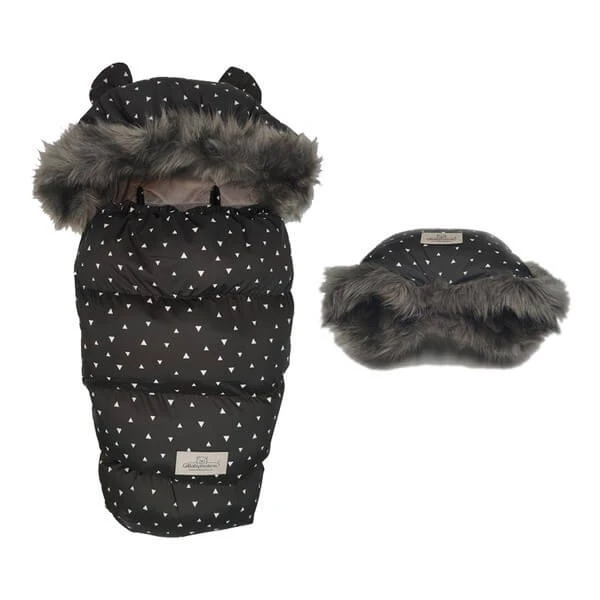 Babymatex, Venus Schlafsack + Muff, Dreiecke, 1 Stk