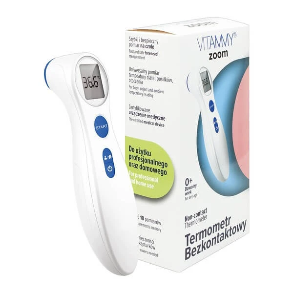 Vitammy Zoom, berührungsloses Thermometer, 1 Stk