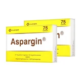 Zestaw 2x Aspargin, 250 mg + 250 mg, tabletki, 75 szt.
